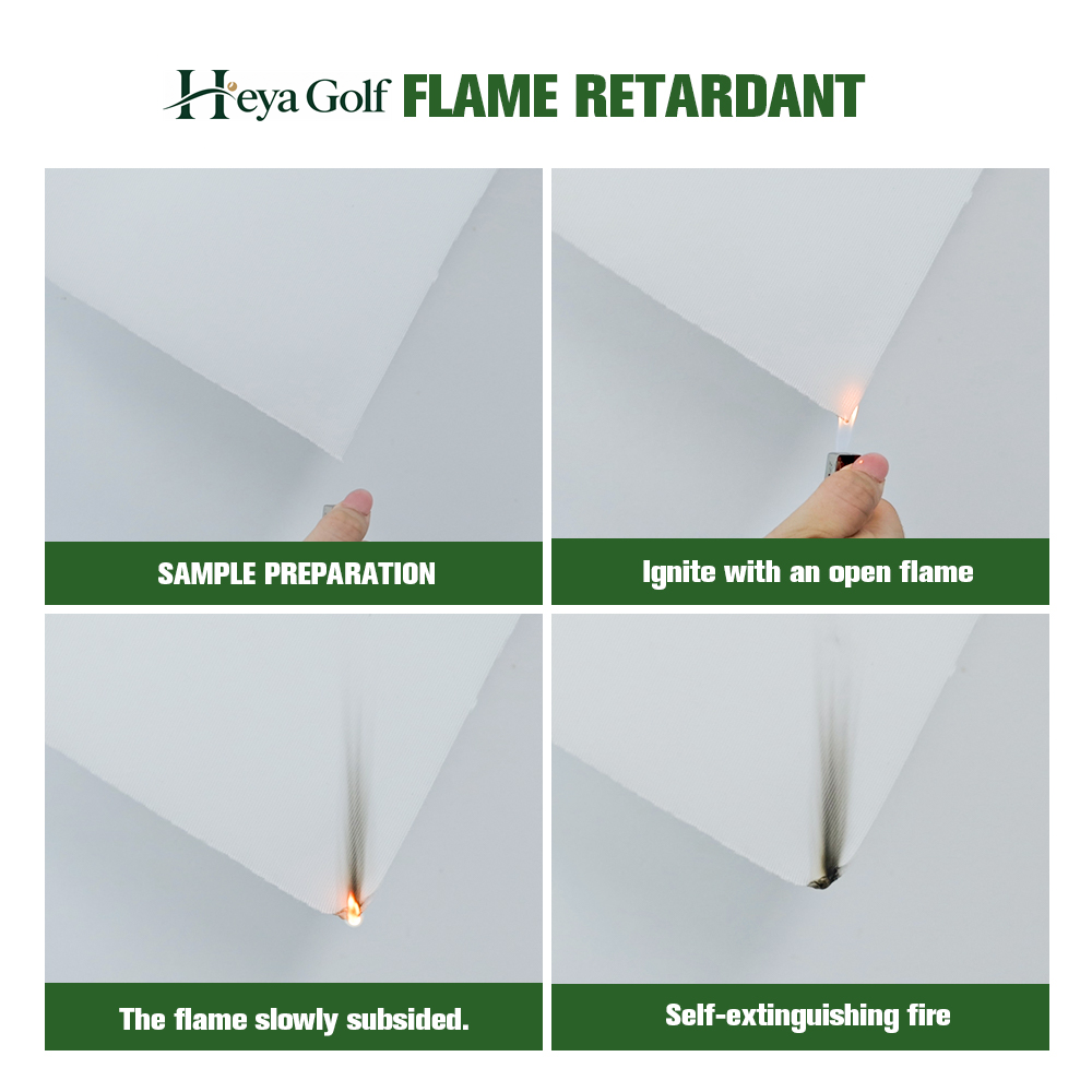flame retardant simulator screen fabric