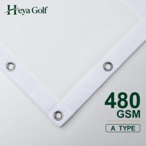 heya golf golf simulator screen 3-layer A type