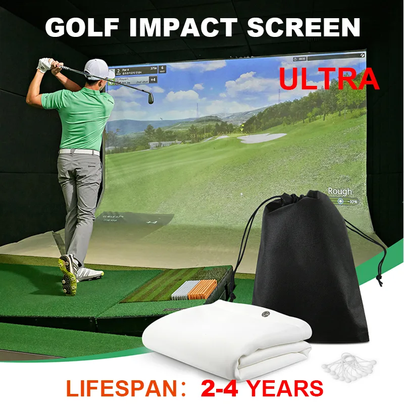 Golf Simulator Projection Screen-B Type 540gsm Ultra - Image 3