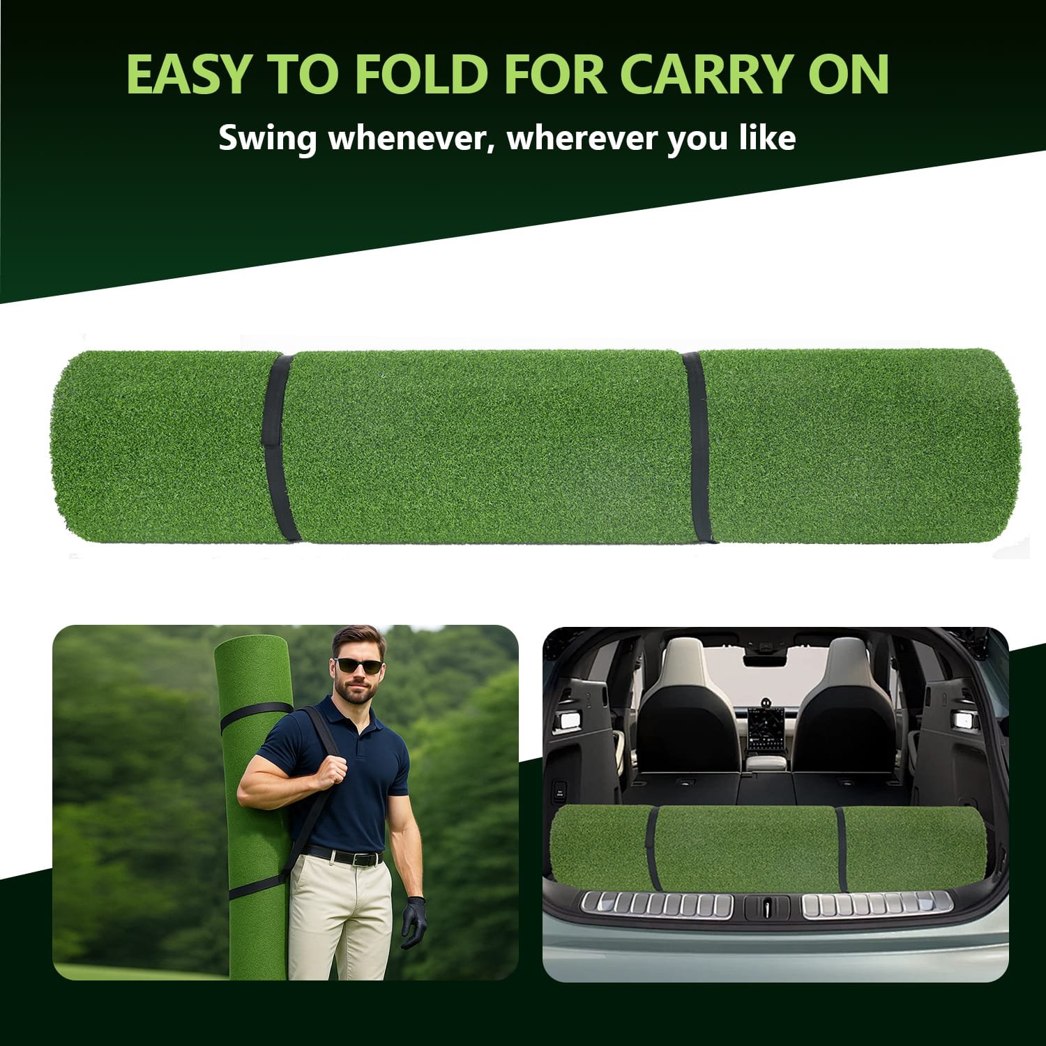 Artificial Grass Putting Green for Golf Simulator,6-Hole Design - Image 8