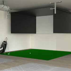 retractable golf simulator screen