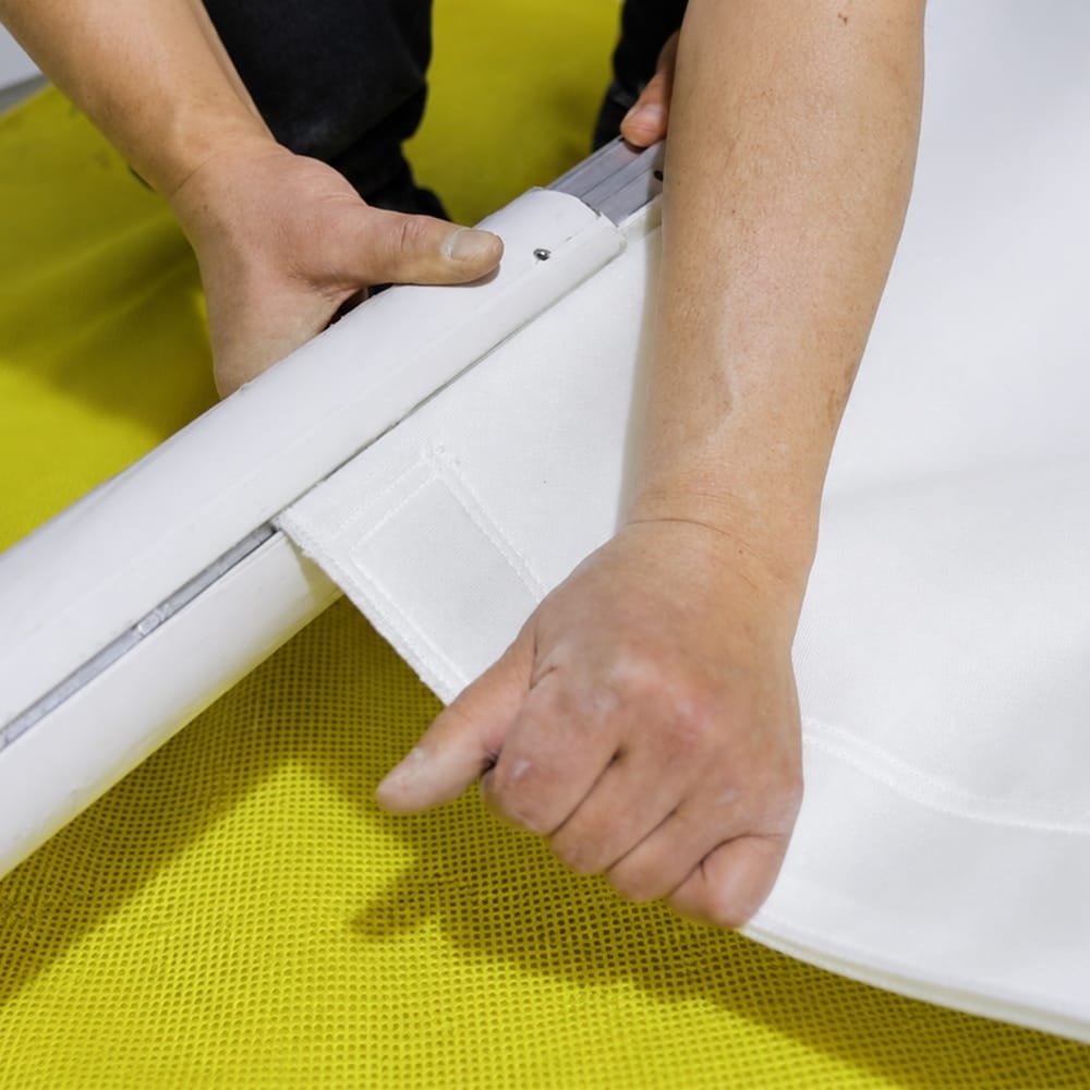 Retractable Golf Simulator Impact Screen - Image 4
