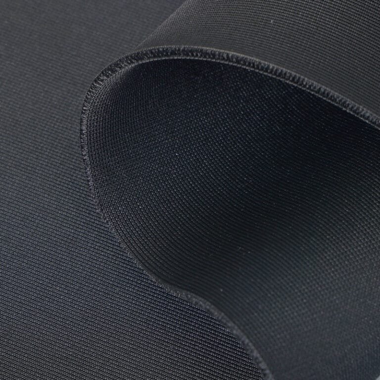 black impact screen fabric