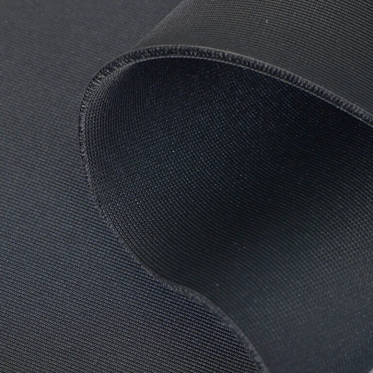 black impact screen fabric