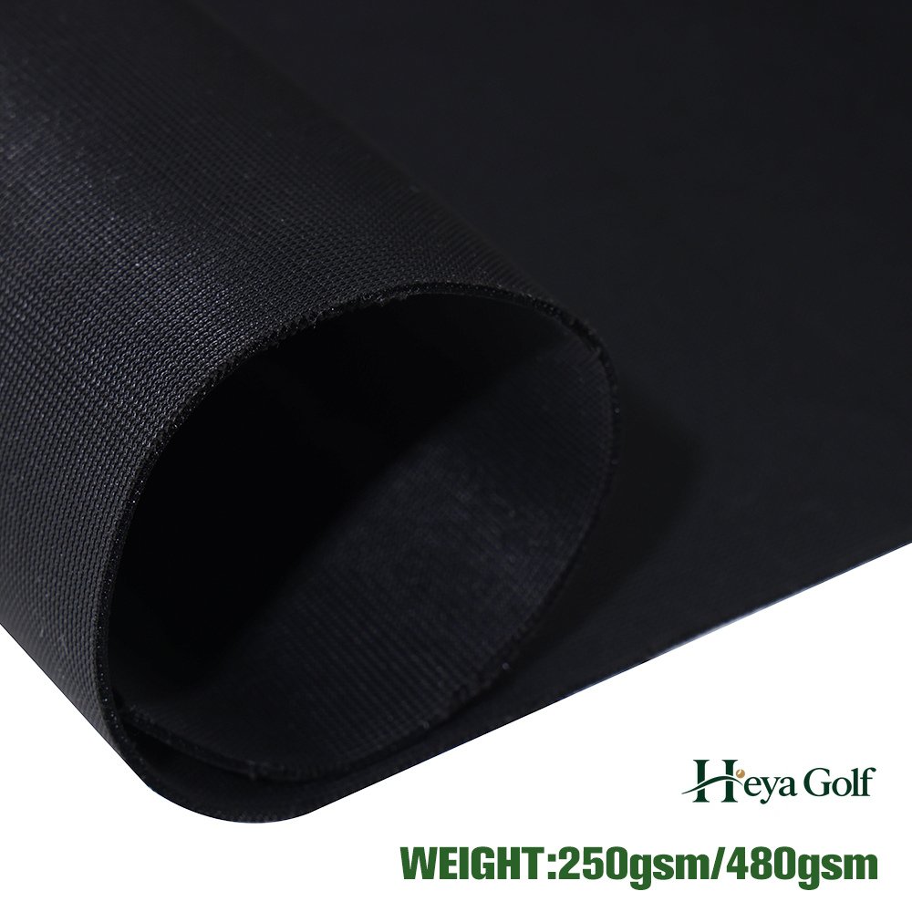 golf simulator blackout backing fabric